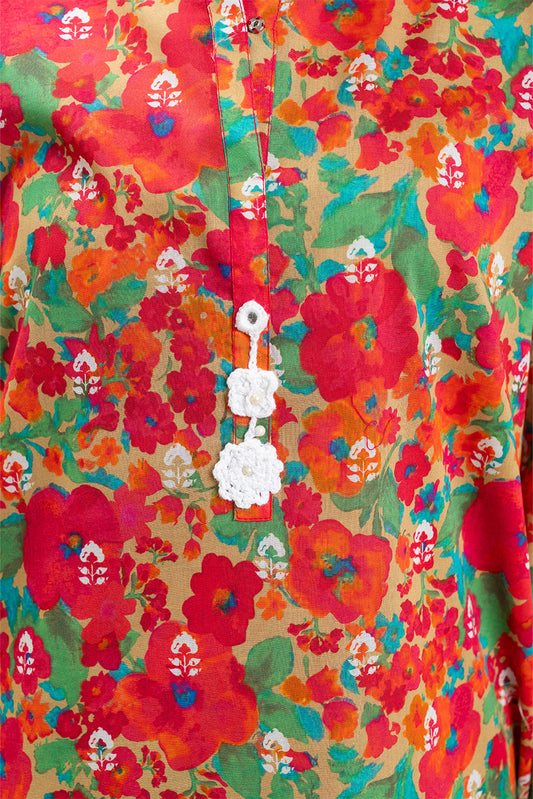 2 PIECE PRINTED LAWN SUIT (PRET)