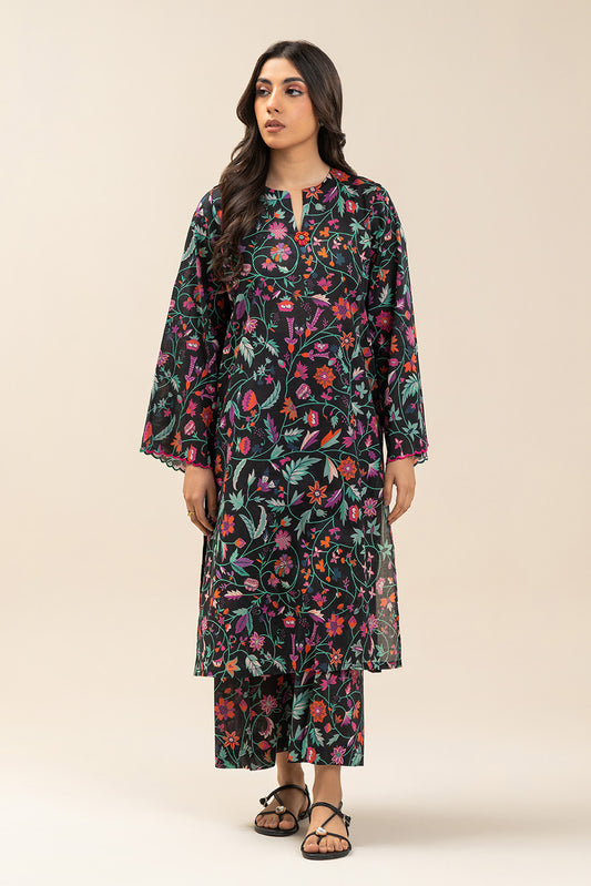 2 PIECE PRINTED LAWN SUIT (PRET)