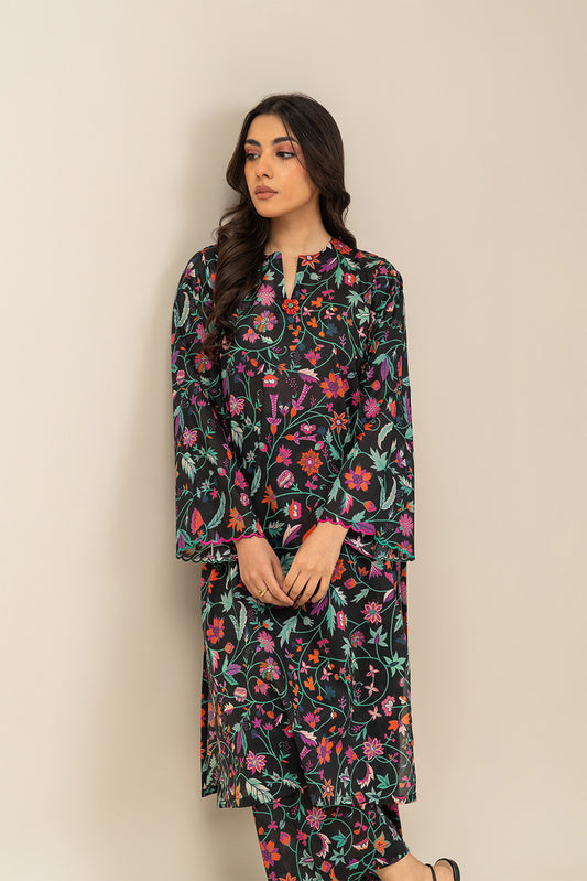 2 PIECE PRINTED LAWN SUIT (PRET)