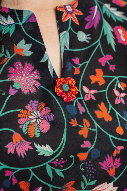 2 PIECE PRINTED LAWN SUIT (PRET)