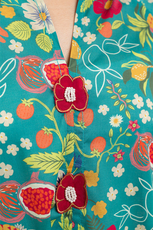 2 PIECE PRINTED LAWN SUIT (PRET)