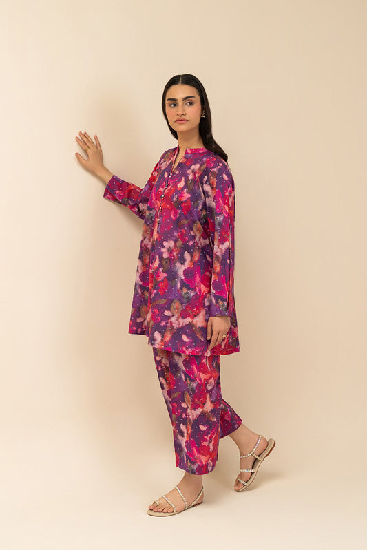 2 PIECE PRINTED LAWN SUIT (PRET)