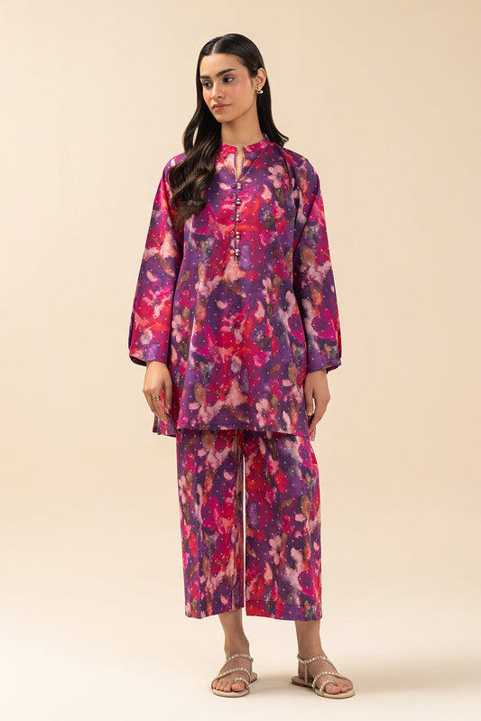 2 PIECE PRINTED LAWN SUIT (PRET)