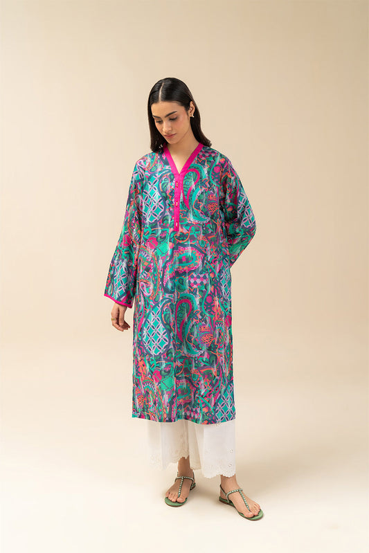 PRINTED LAWN SHIRT (PRET)
