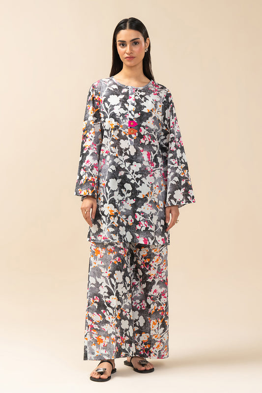 2 PIECE PRINTED LAWN SUIT (PRET)
