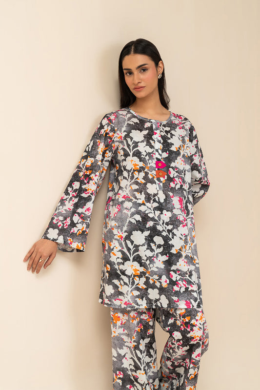 2 PIECE PRINTED LAWN SUIT (PRET)