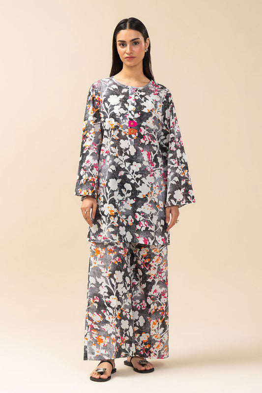 2 PIECE PRINTED LAWN SUIT (PRET)