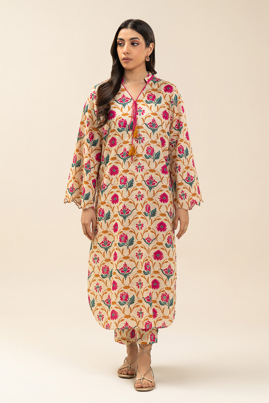 2 PIECE PRINTED DORIA LAWN SUIT (PRET)