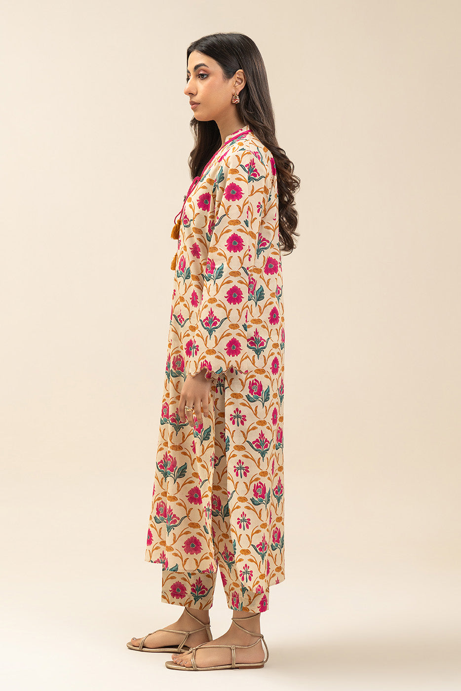 2 PIECE PRINTED DORIA LAWN SUIT (PRET)