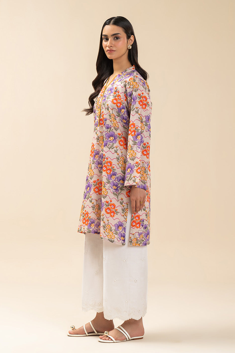 PRINTED LAWN SHIRT (PRET)