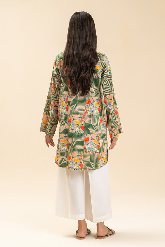 PRINTED LAWN SHIRT (PRET)