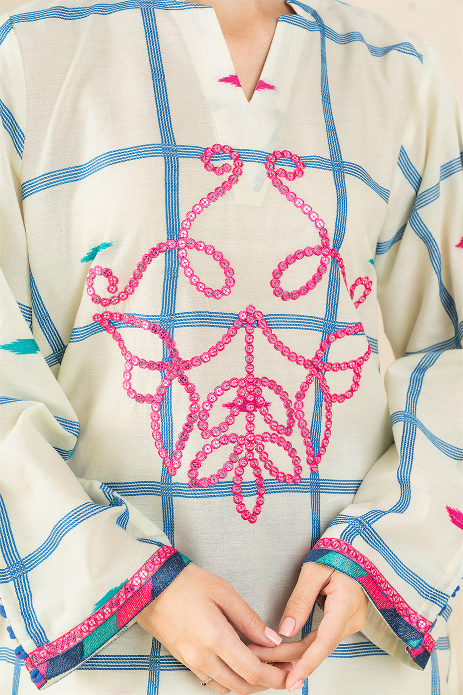 EMBROIDERED JACQUARD SHIRT (FLOW)