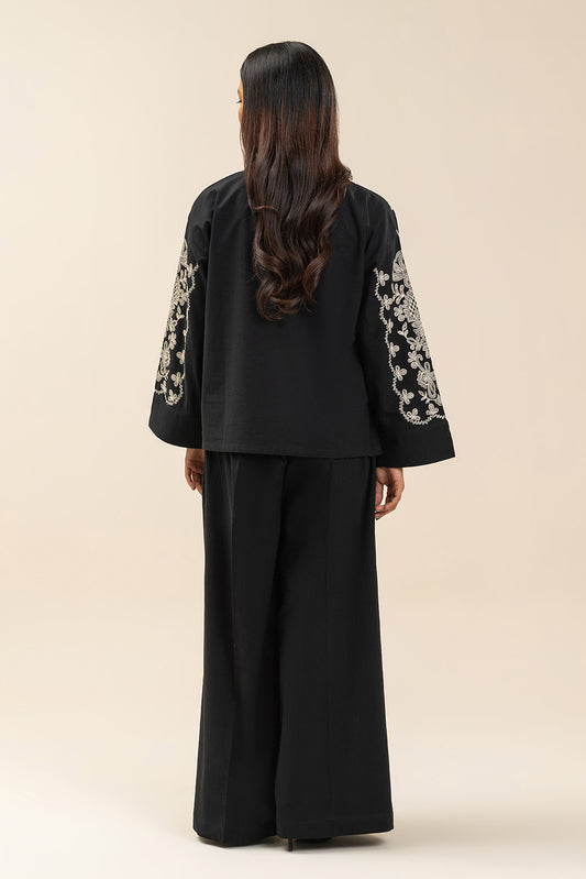 2 PIECE EMBROIDERED LINEN SUIT (FUSION)