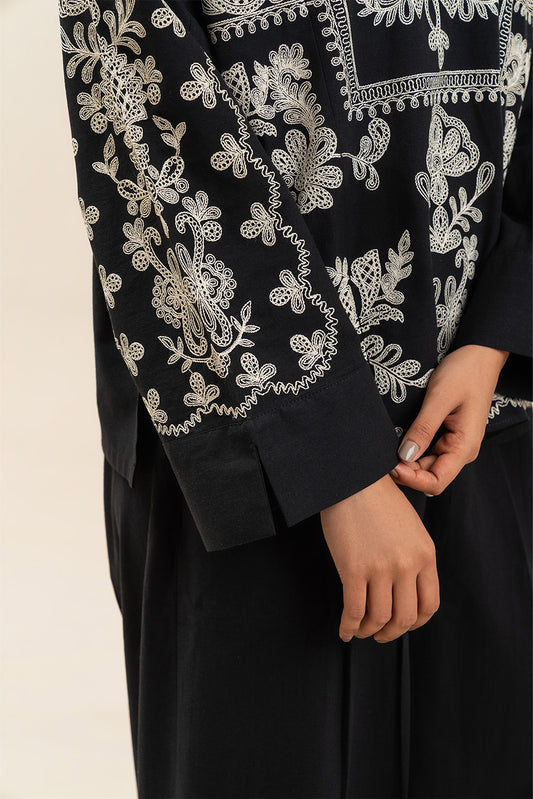 2 PIECE EMBROIDERED LINEN SUIT (FUSION)