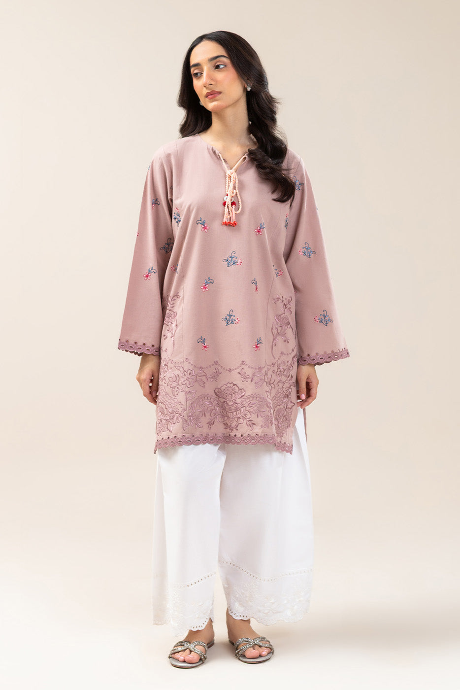 EMBROIDERED SHIRT(FLOW)