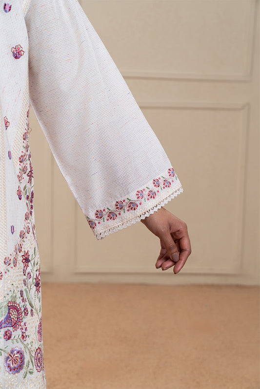 3 PIECE EMBROIDERED MULTI NEPS NET SUIT (HIGH CASUAL)