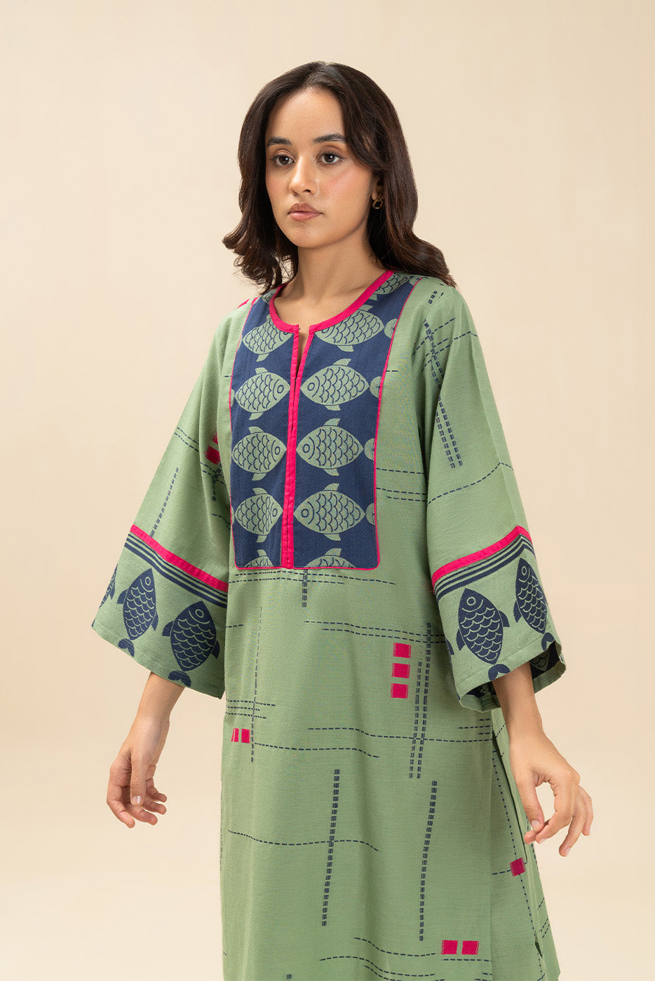 2 PIECE SOLID JACQUARD SUIT (PRET)