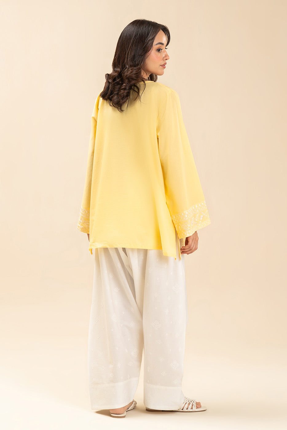 EMBROIDERED LAWN SHIRT (PRET)