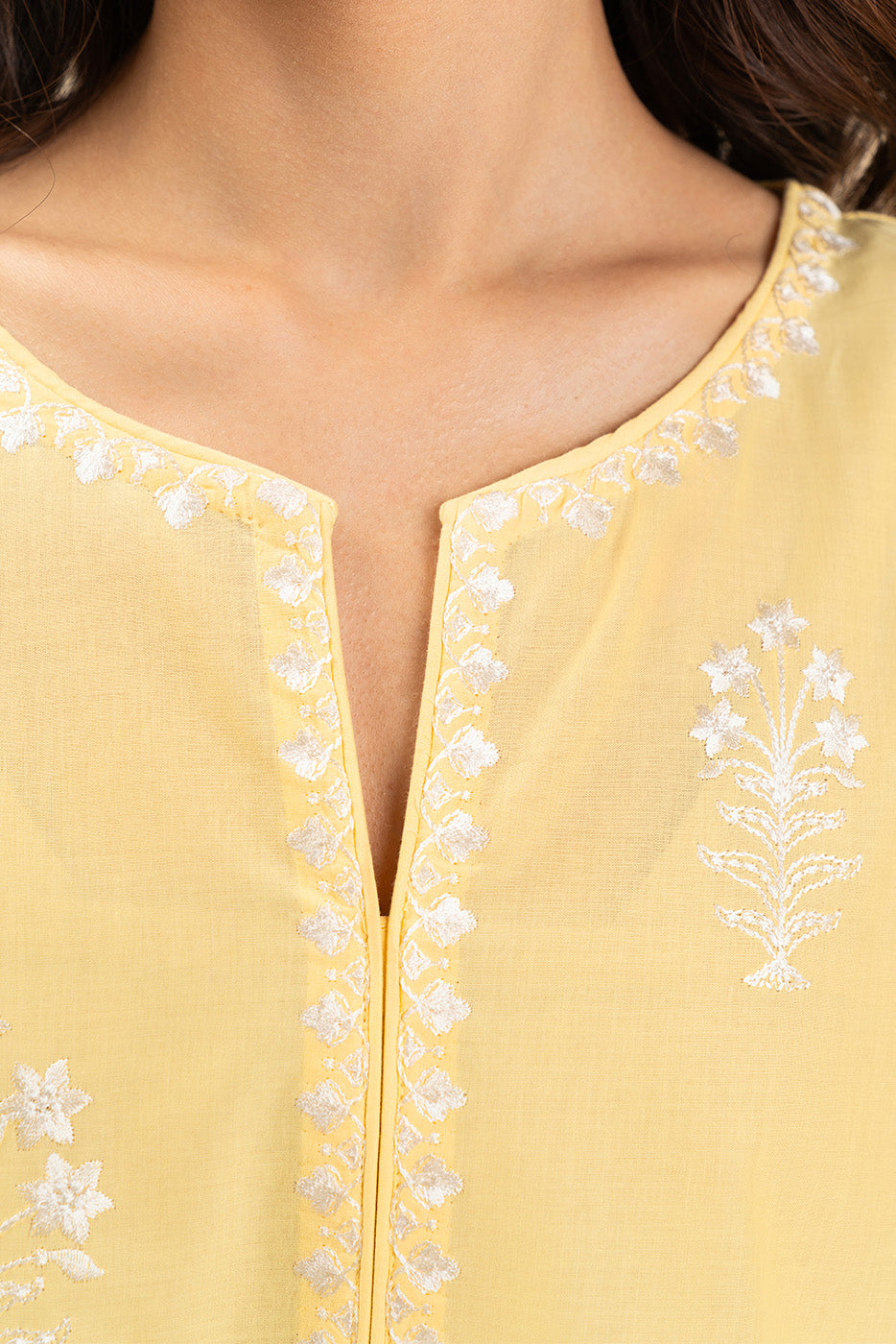 EMBROIDERED LAWN SHIRT (PRET)