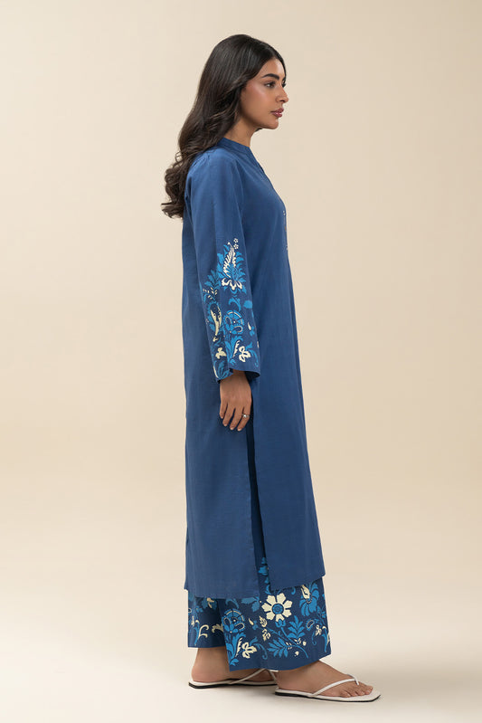 2 PIECE BASIC DORIA PEACH SUIT (PRET)