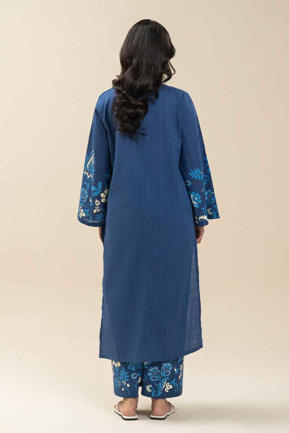 2 PIECE BASIC DORIA PEACH SUIT (PRET)