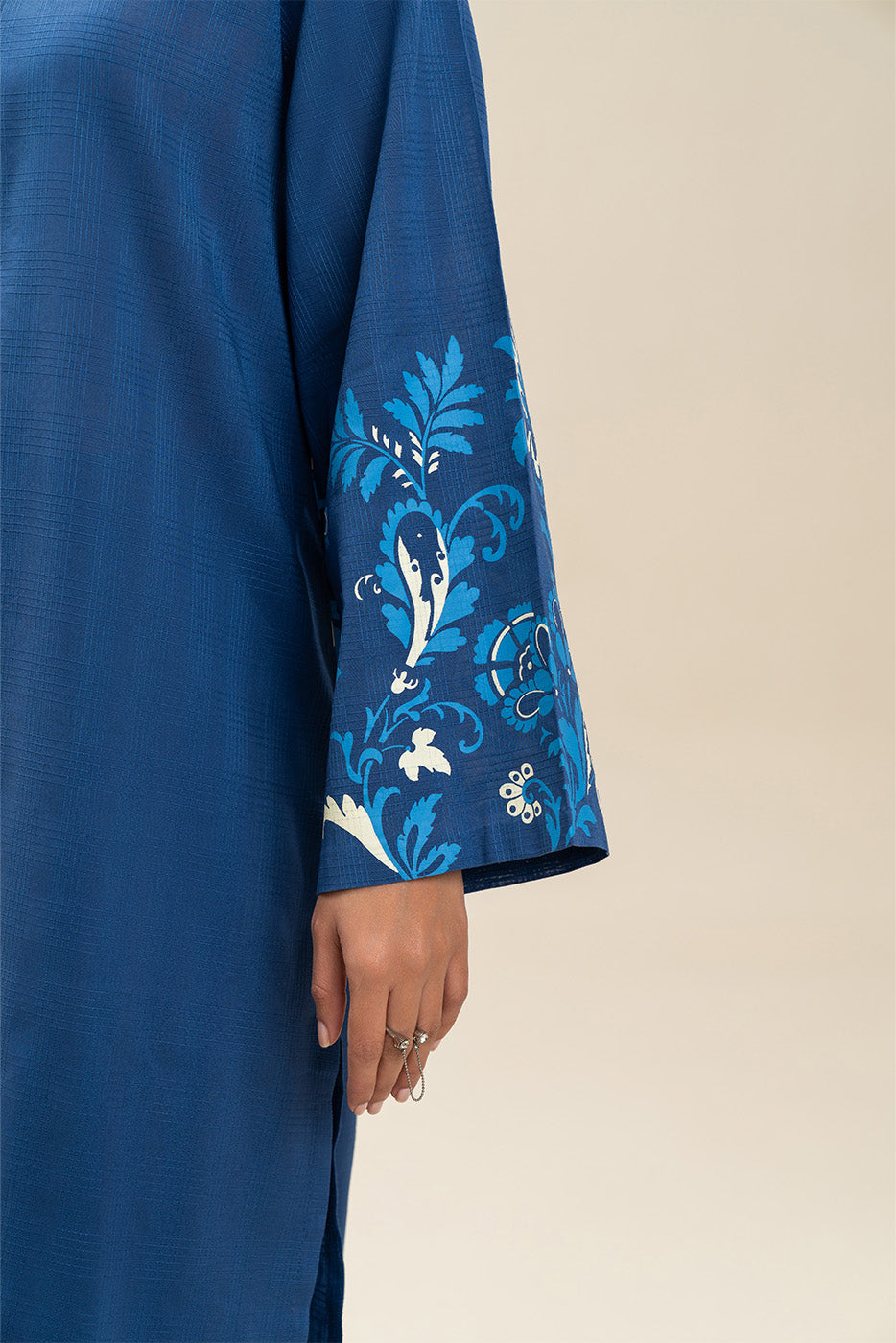 2 PIECE BASIC DORIA PEACH SUIT (PRET)