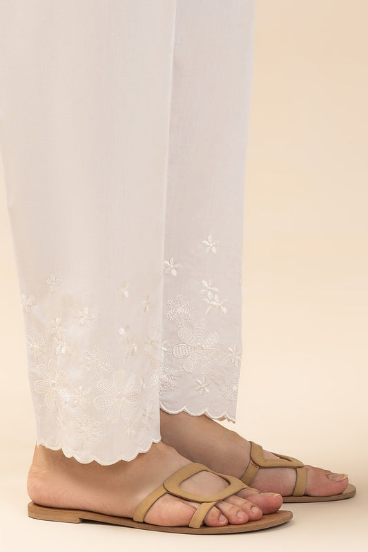 EMBROIDERED STRAIGHT PANTS