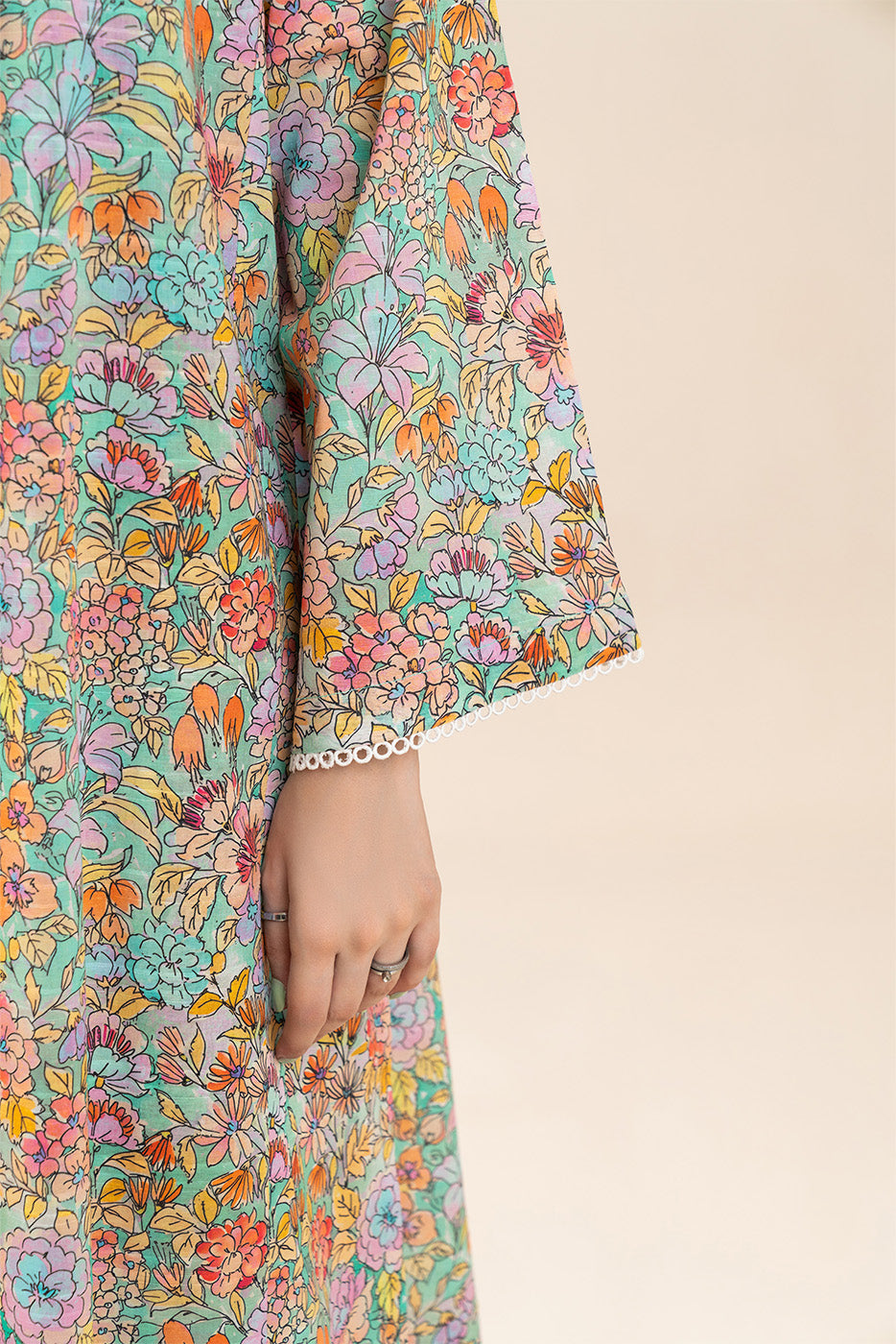 2 PIECE PRINTED DORIA LAWN SUIT (PRET)