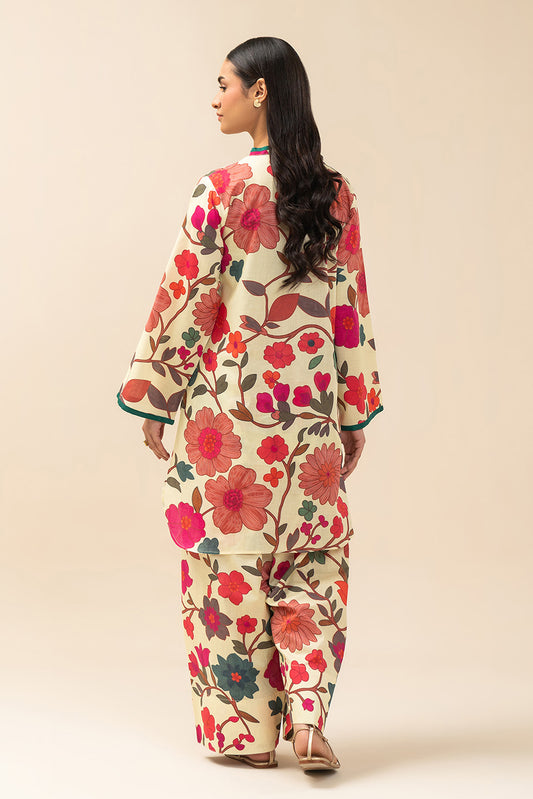 2 PIECE PRINTED LAWN SUIT (PRET)