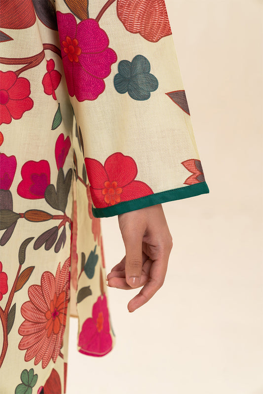 2 PIECE PRINTED LAWN SUIT (PRET)