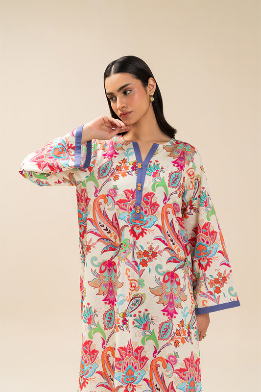 2 PIECE PRINTED LAWN SUIT (PRET)