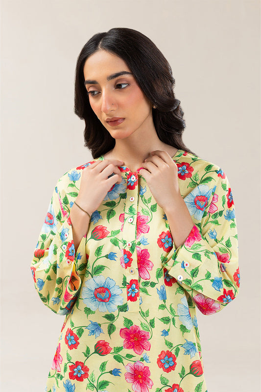 2 PIECE PRINTED LAWN SUIT (PRET)