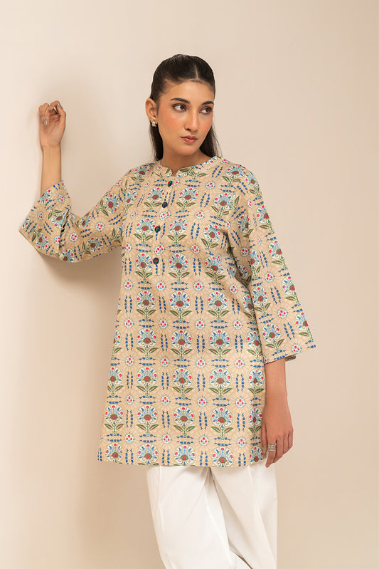 PRINTED LAWN SHIRT (PRET)