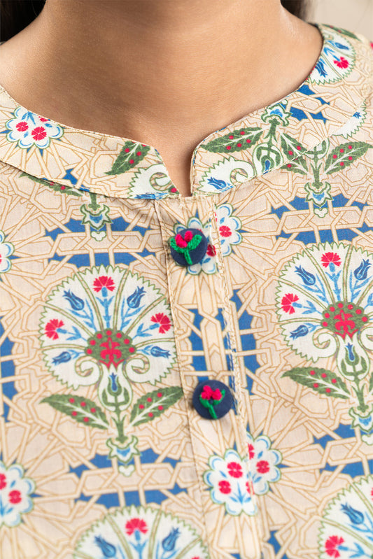 PRINTED LAWN SHIRT (PRET)