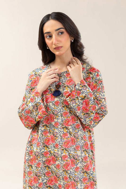 PRINTED LAWN SHIRT (PRET)