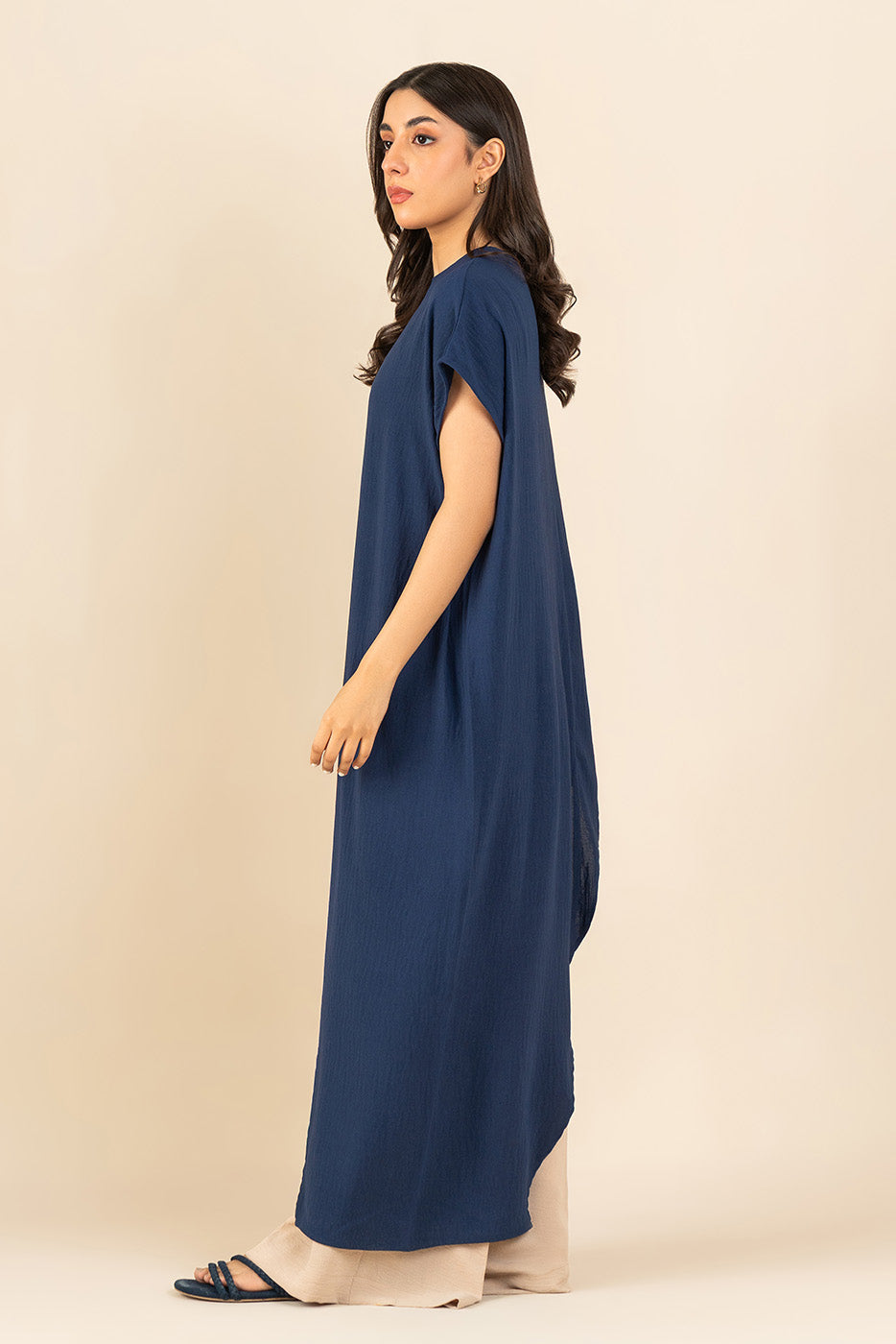SOLID POLY CREPE SHIRT (FUSION)