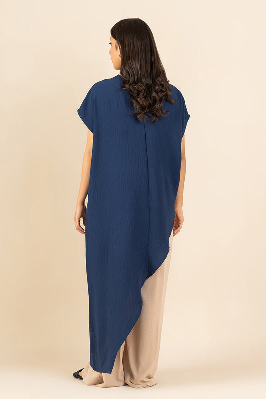SOLID POLY CREPE SHIRT (FUSION)