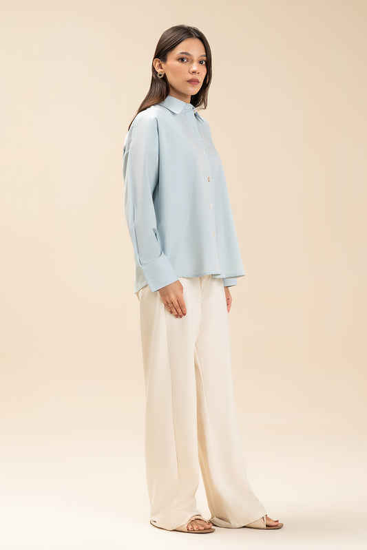 EMBROIDERED COTTON LINEN TOP (FLOW)