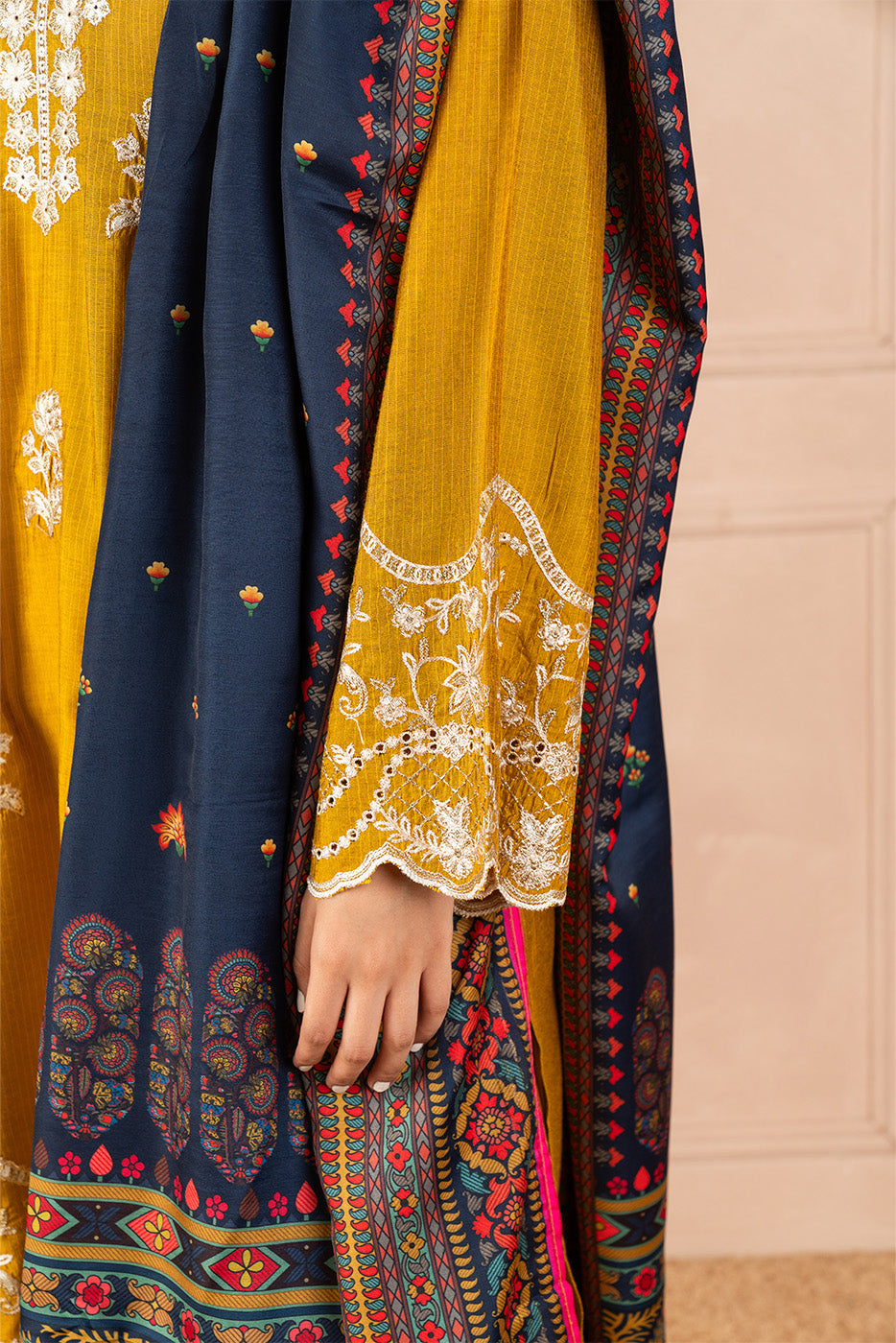 3 PIECE EMBROIDERED MISSOURI SUIT (HIGH CASUAL)