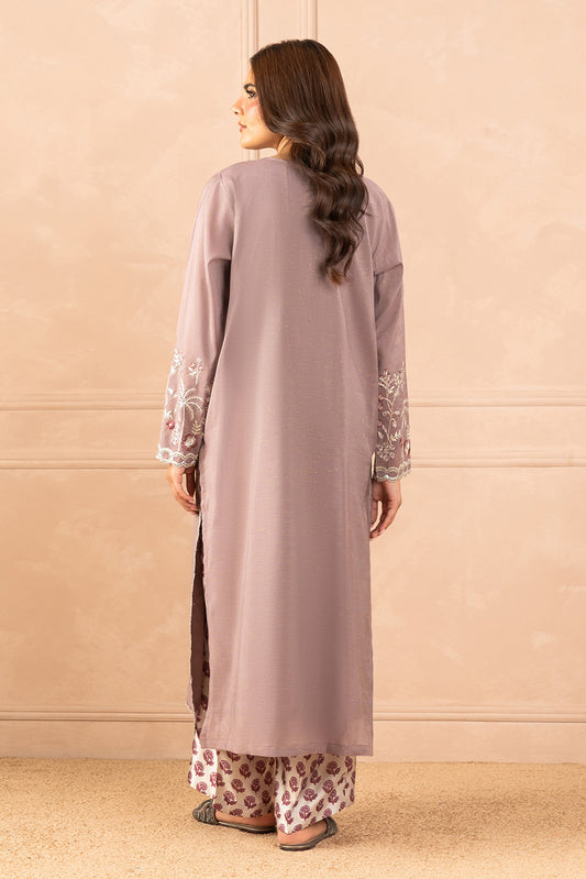2 PIECE EMBROIDERED ZARI JACQUARD SUIT (LUXURY PRET)