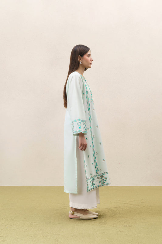 EMBROIDERED LAWN SHIRT (PRET)