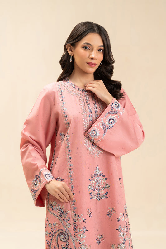 2 PIECE EMBROIDERED MULTI NEPS SUIT (PRET)