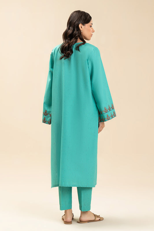 2 PIECE EMBROIDERED MULTI NEPS SUIT (PRET)