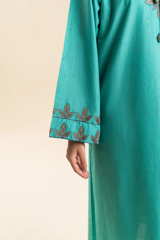 2 PIECE EMBROIDERED MULTI NEPS SUIT (PRET)