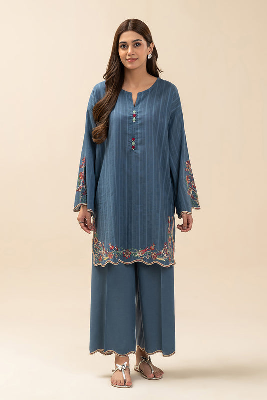 EMBROIDERED NENO KARA SHIRT (PRET)