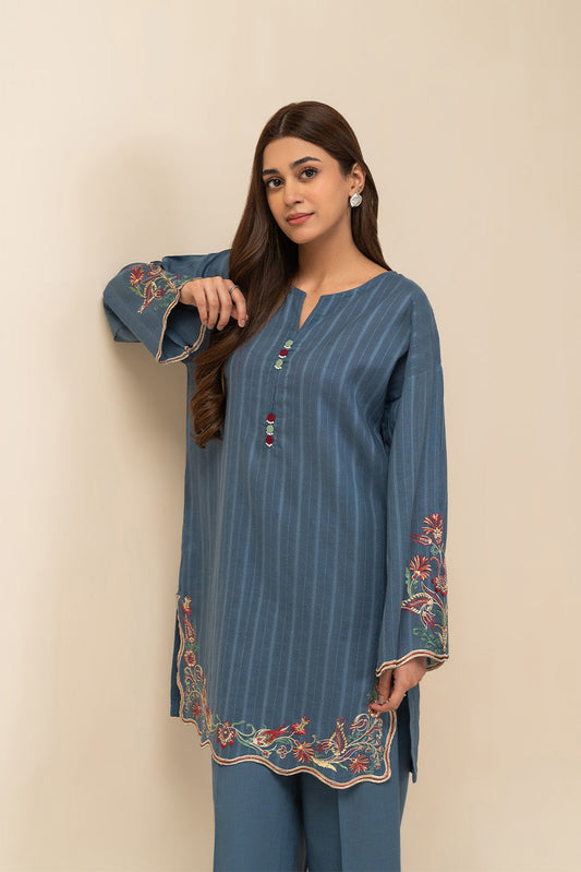 EMBROIDERED NENO KARA SHIRT (PRET)