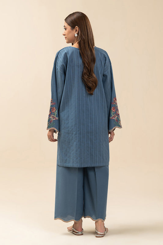 2 PIECE EMBROIDERED NENO KARA SUIT (PRET)