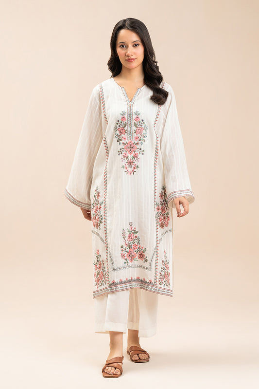 2 PIECE EMBROIDERED NENO KARA SUIT (PRET)
