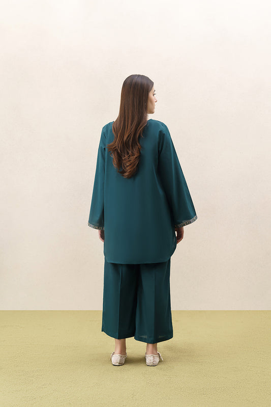 2 PIECE EMBROIDERED LAWN SUIT (PRET)