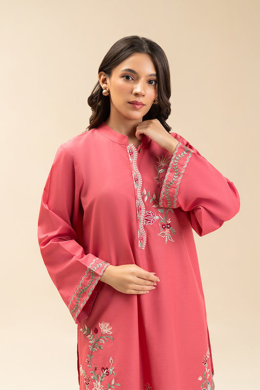 2 PIECE EMBROIDERED LAWN SUIT (PRET)